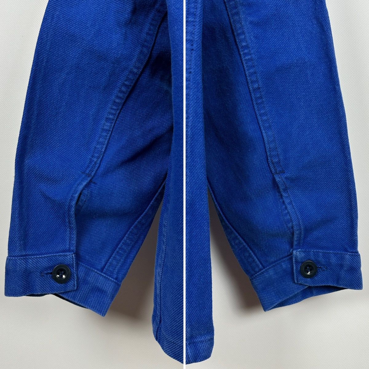 Le Laboureur 80s Vintage Lutteurs French Workwear Sanfor Chore Jacket Size US M / EU 48-50 / 2 - 22 Thumbnail