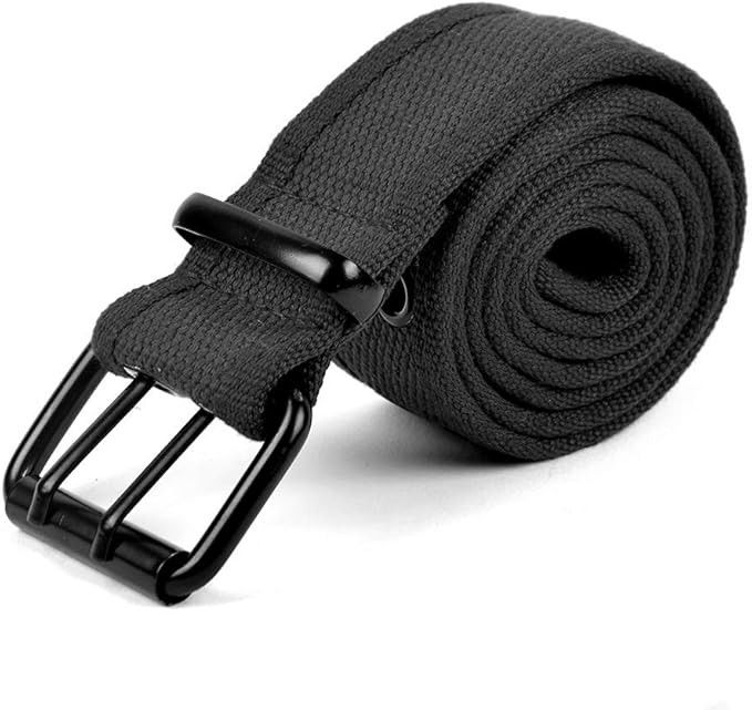 Other Canvas Double Grommet Belt Unisex Web Streetwear Belt Size ONE SIZE - 3 Thumbnail