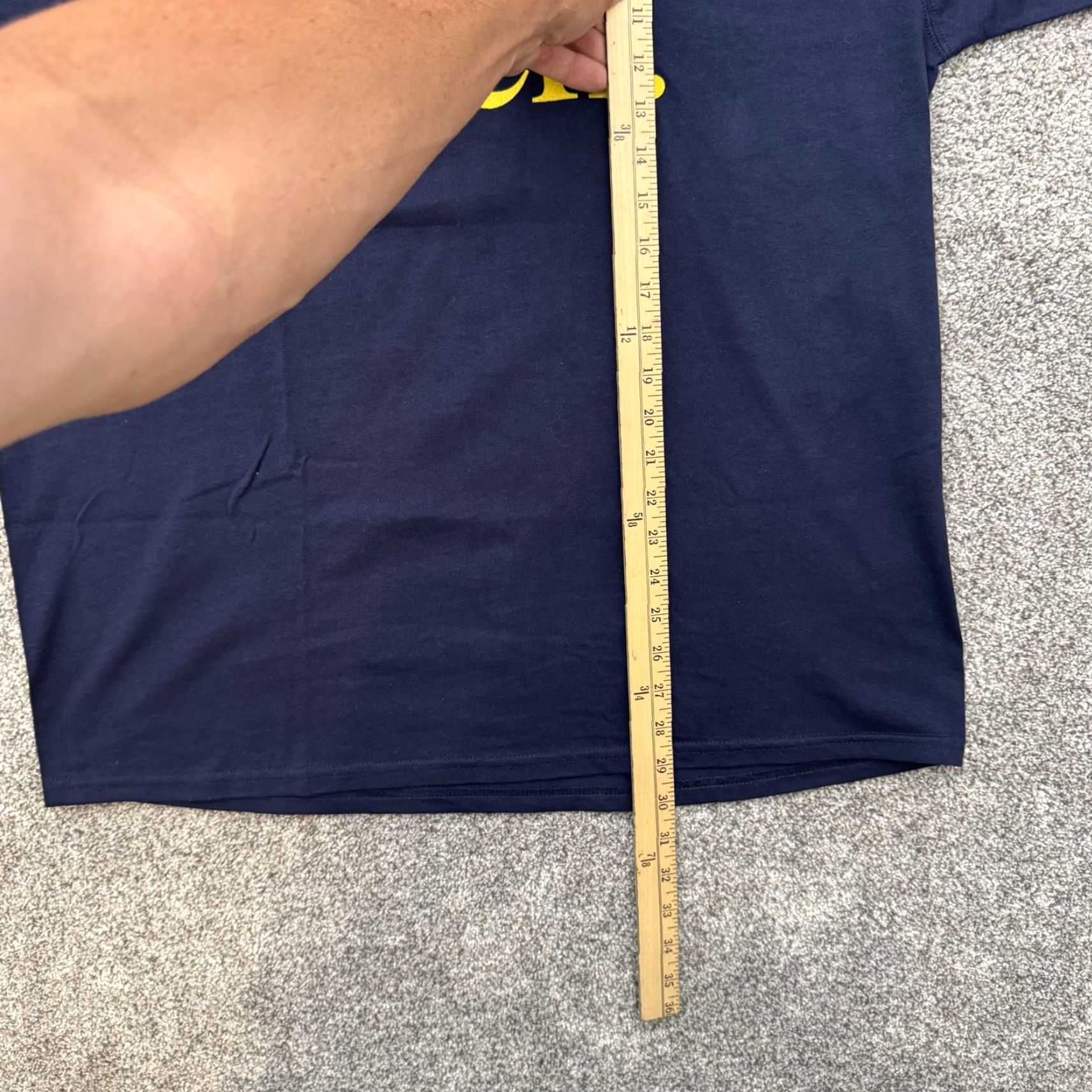 Fruit Of The Loom Fruit of the Loom Shirt Mens XL Navy Blue Teacher Tee Those Who Can Do More Size US XL / EU 56 / 4 - 2 Thumbnail