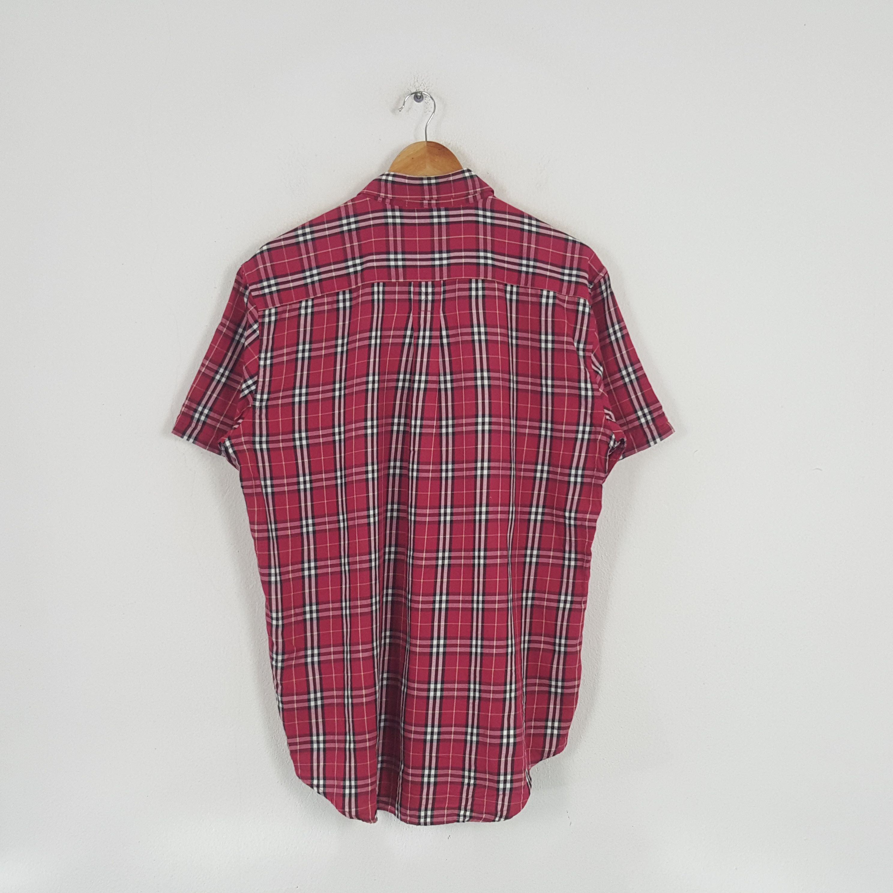 Burberry × Vintage Vintage Burberry London Retro Style Shirt Button up Size US XL / EU 56 / 4 - 3 Thumbnail