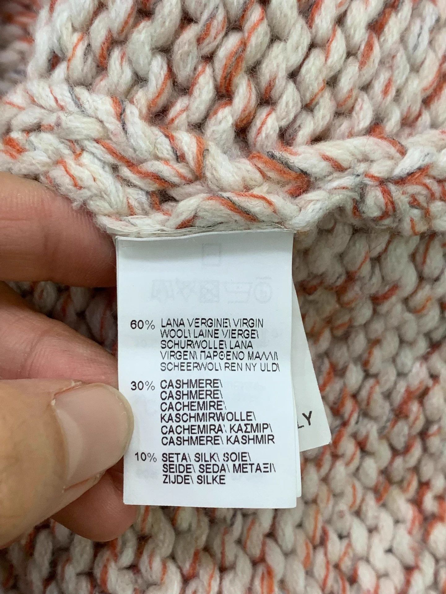 Brunello Cucinelli Brunello Cucinelli P&W CashmereWool Knit 48 New Size XL / US 12-14 / IT 48-50 - 5 Thumbnail