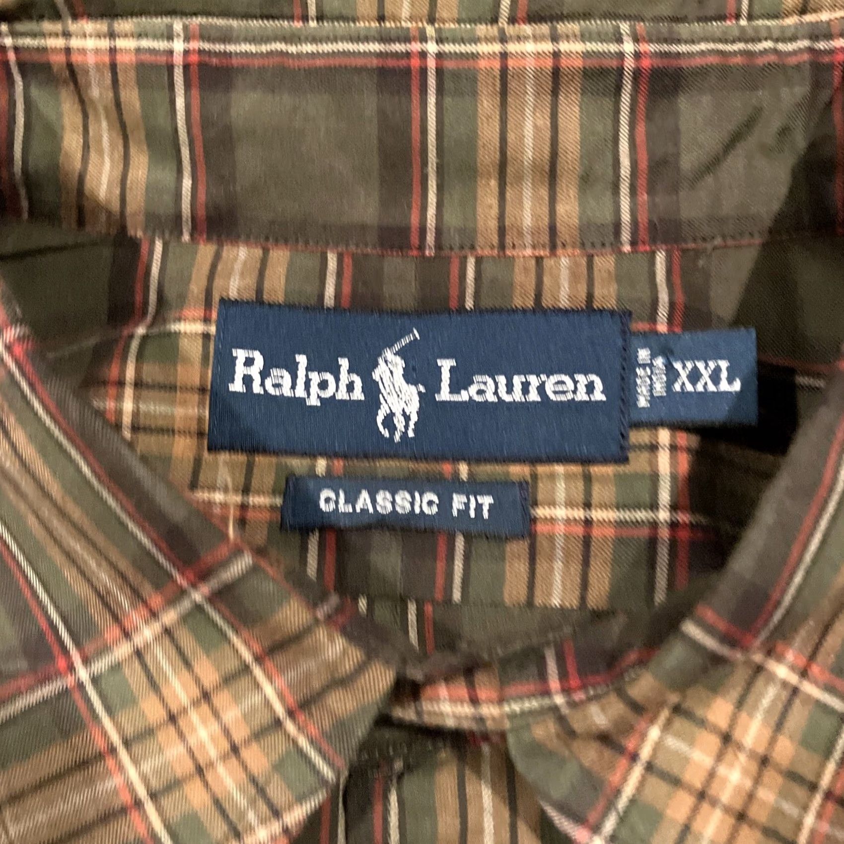 Ralph Lauren Ralph Lauren Shirt Brown Plaid Long Sleeve Button-Down Classic Fit XXL Men Size US XXL / EU 58 / 5 - 3 Thumbnail
