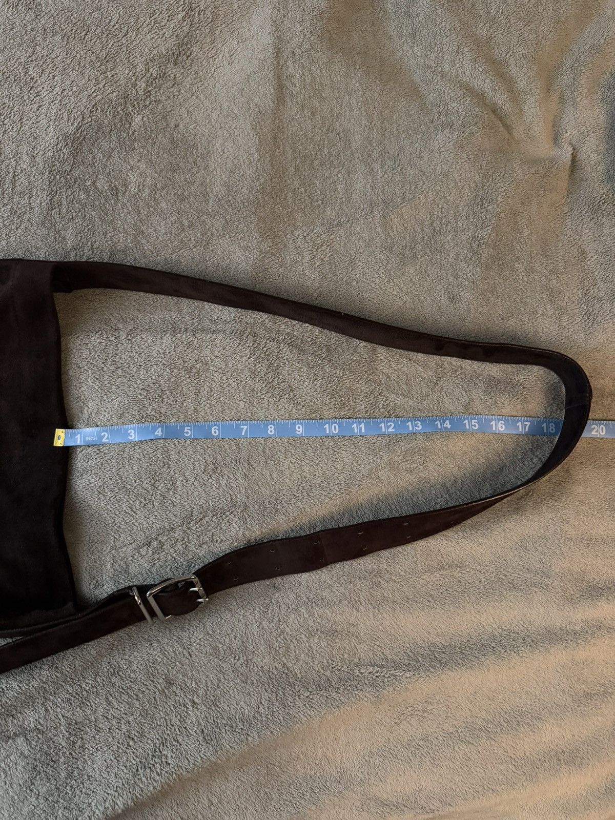 Vuja De Vuja De Theo Suede Leather Affix Bag Size ONE SIZE - 9 Thumbnail