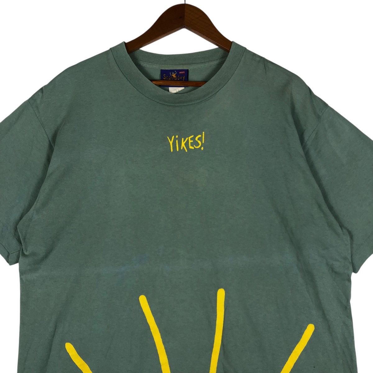 Levi's SCARED GUY by Levis Vintage T-Shirt Size US L / EU 52-54 / 3 - 2 Thumbnail