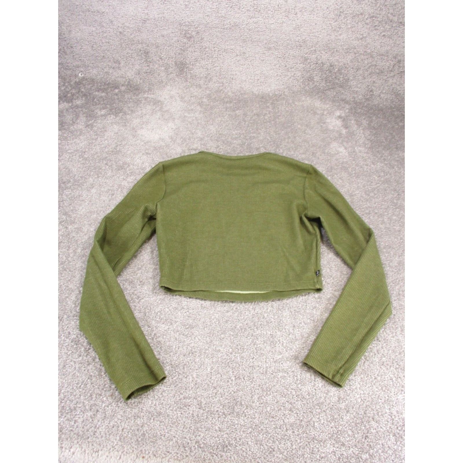 Adidas VINTAGE Adidas Sweatshirt Womens Small Olive Green Pullover Casual Long Sleeve Classic Size S / US 4 / IT 40 - 3 Thumbnail