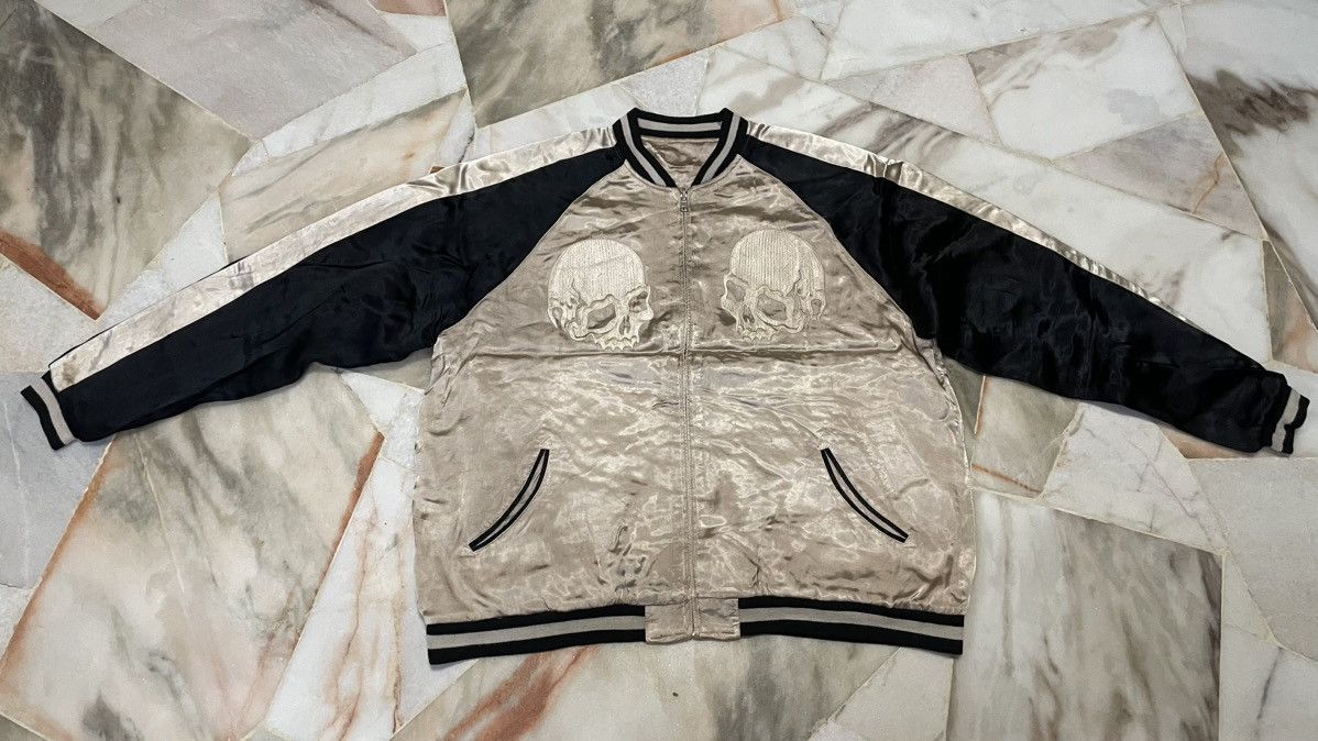Sukajan Skull Black Diamond
