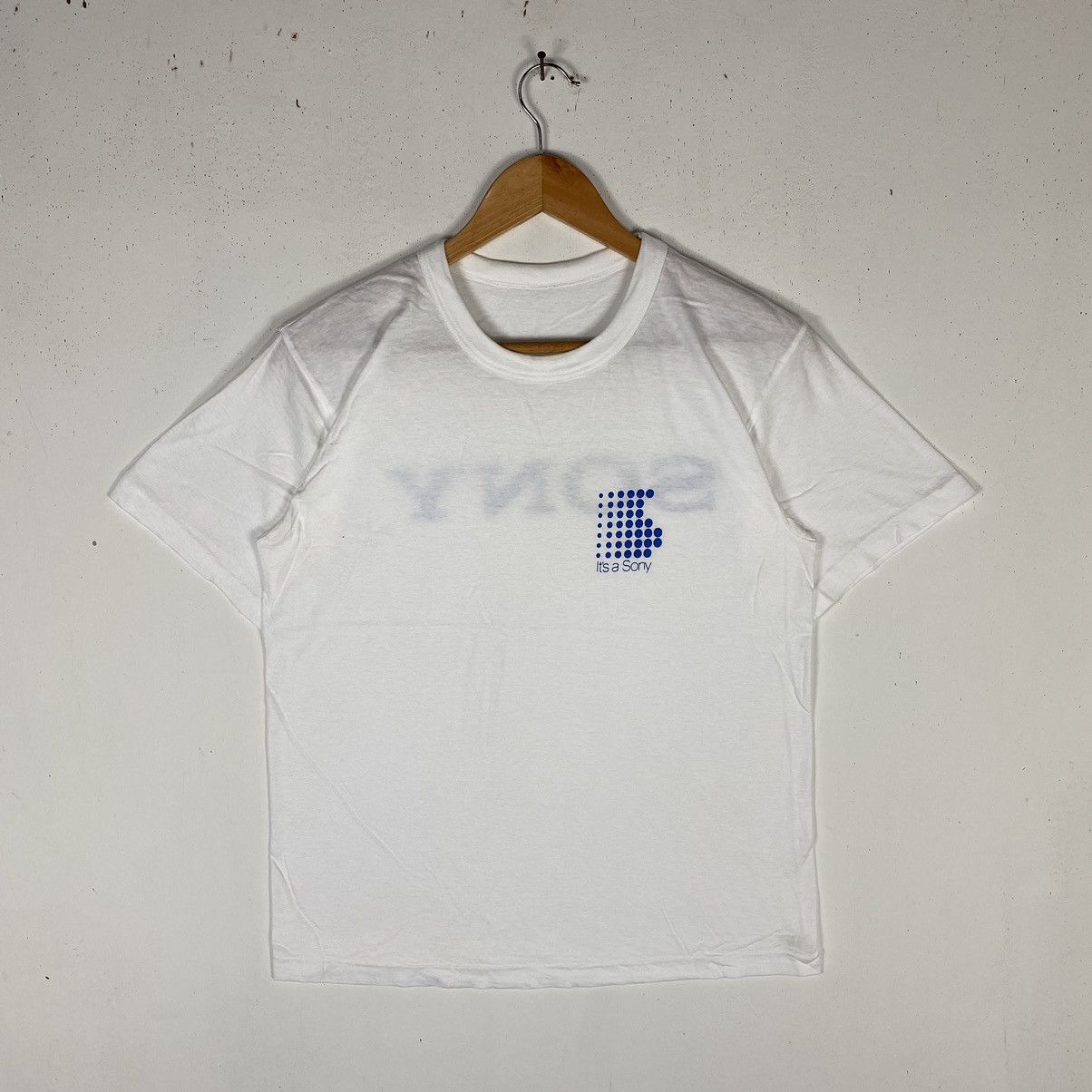 Sony VINTAGE 80's SONY PROMO TEE Size US M / EU 48-50 / 2 - 4 Thumbnail