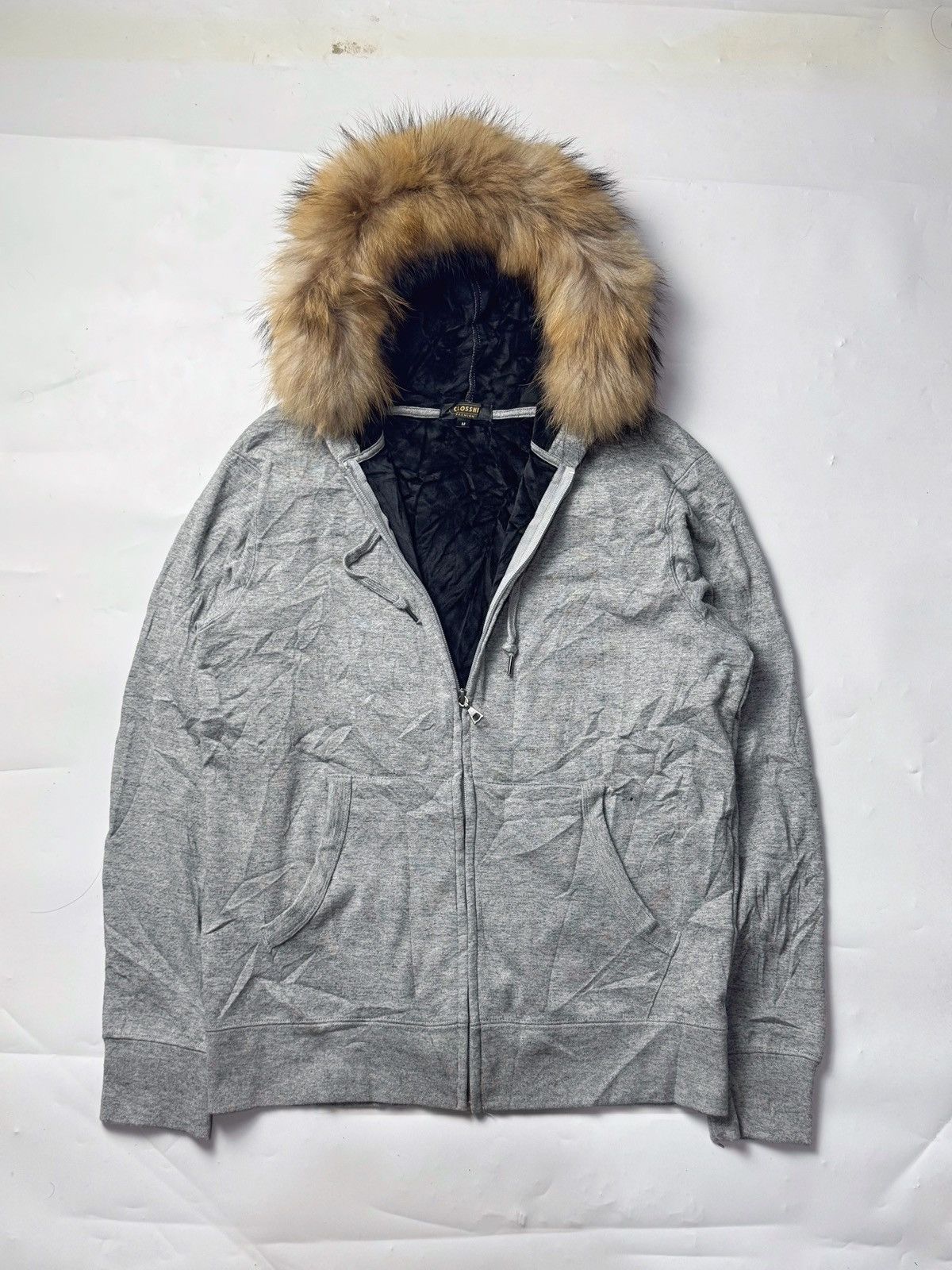 Japanese Brand Fur hoodie closshi black velvet japanese styled Size US M / EU 48-50 / 2 - 2 Thumbnail