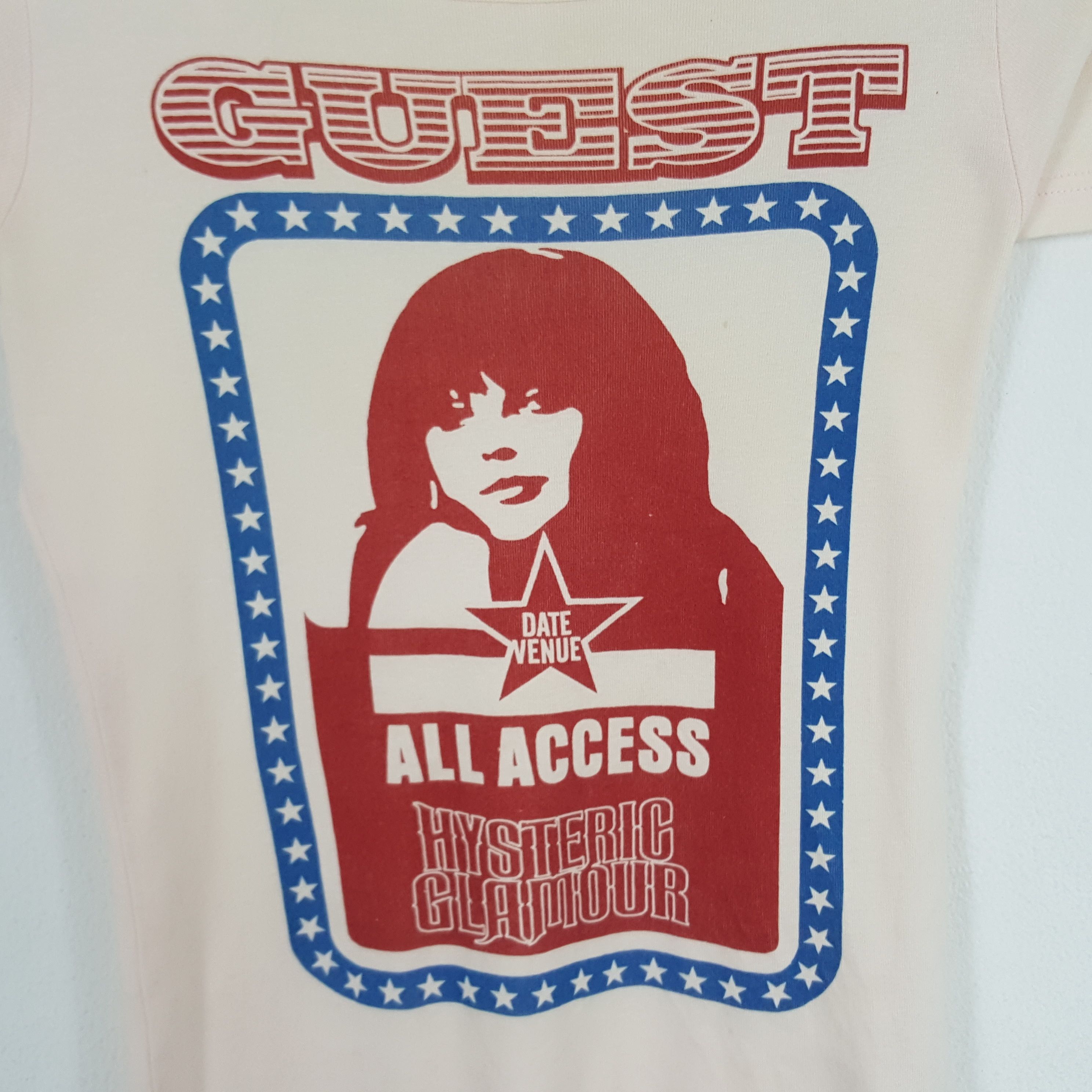 Hysteric Glamour × Japanese Brand × Vintage Vintage Hysteric Glamour Sexy Design Tshirt Size S / US 4 / IT 40 - 2 Thumbnail