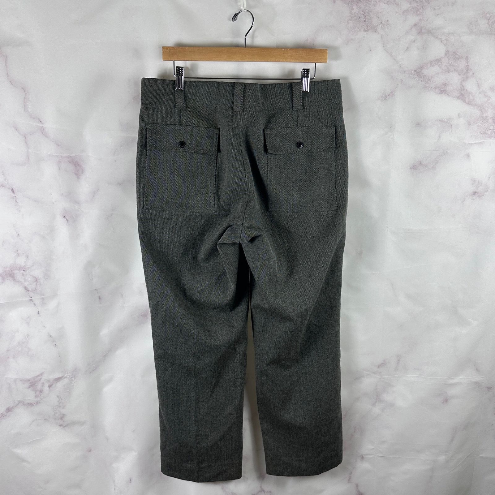 Filson Vintage Wool Whipcord Grey Cargo Pants Lot 185 Size US 34 / EU 50 - 6 Thumbnail