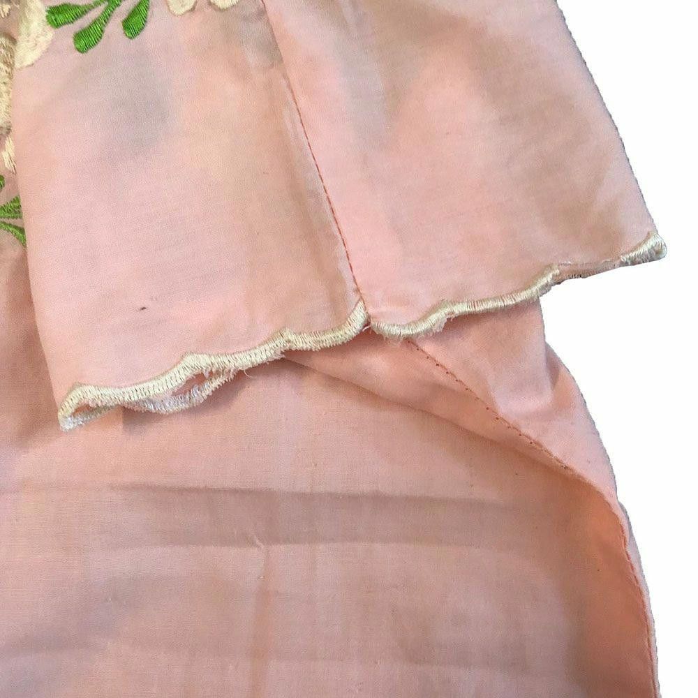 Designer Pre Owned Pink Hand Made Blouse M Size M / US 6-8 / IT 42-44 - 3 Thumbnail