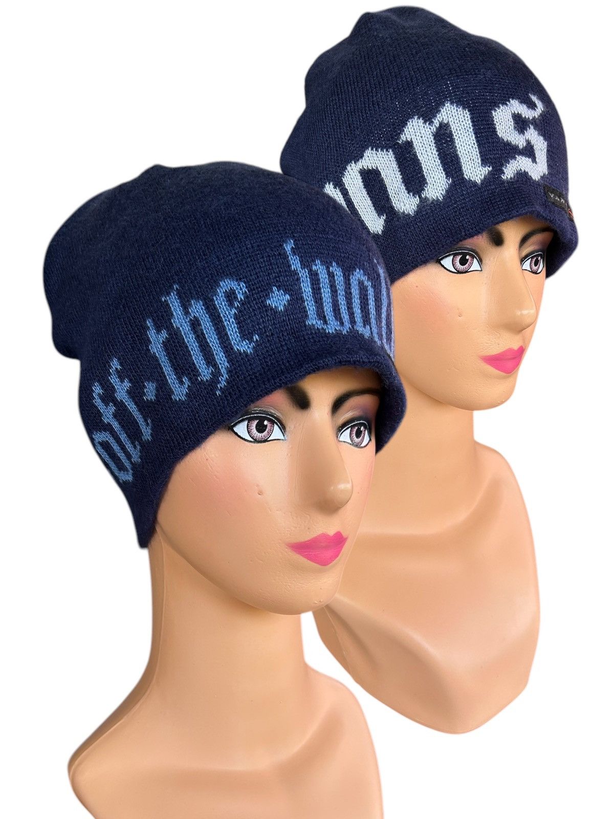 Japanese Brand × Kapital × Vintage Vintage Vans Reversible Beanie Hats Size ONE SIZE - 1 Thumbnail