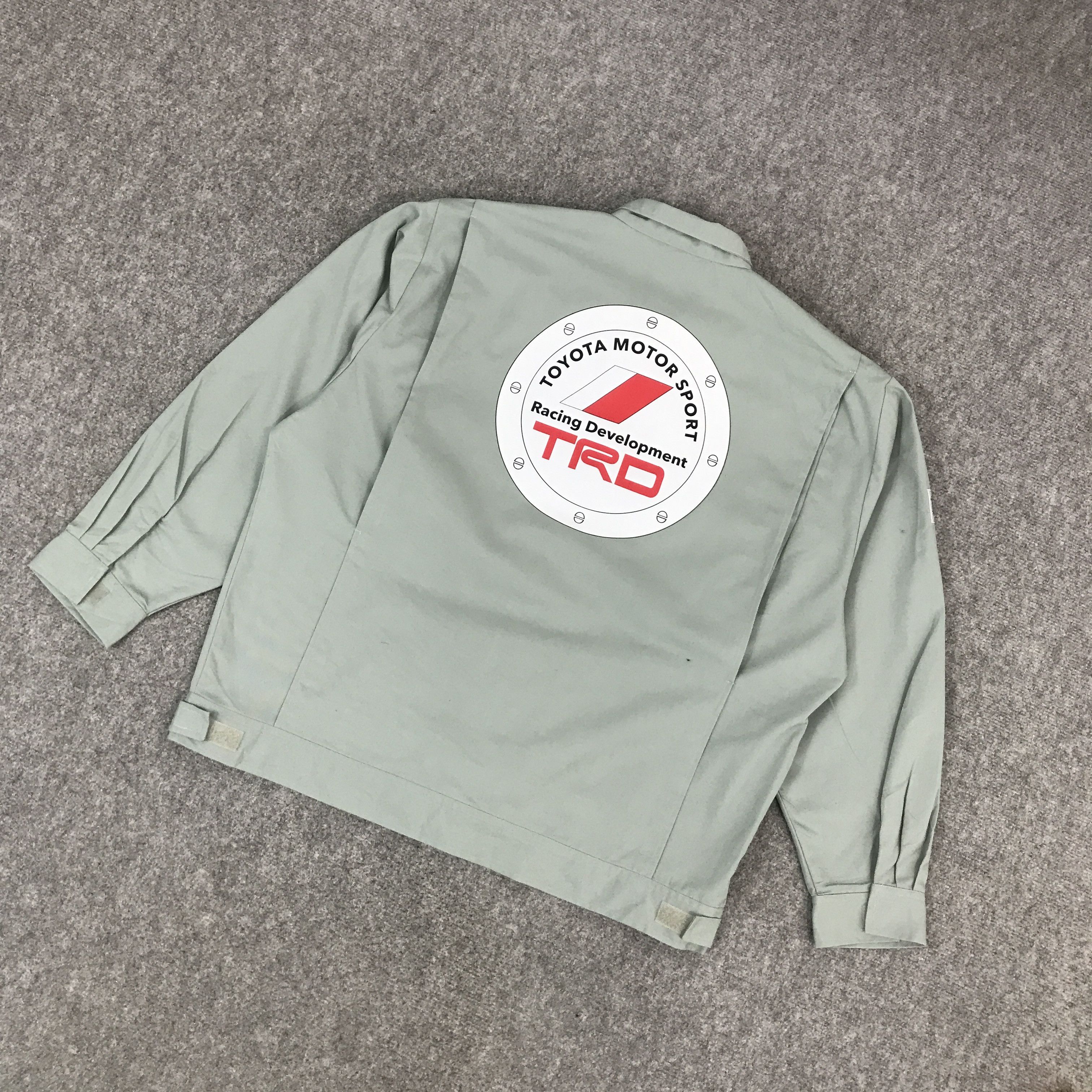 Gear for Sports × Japanese Brand TOYOTA MOTOR SPORTS LIGHT GREEN TRD JACKET Size US L / EU 52-54 / 3 - 6 Thumbnail