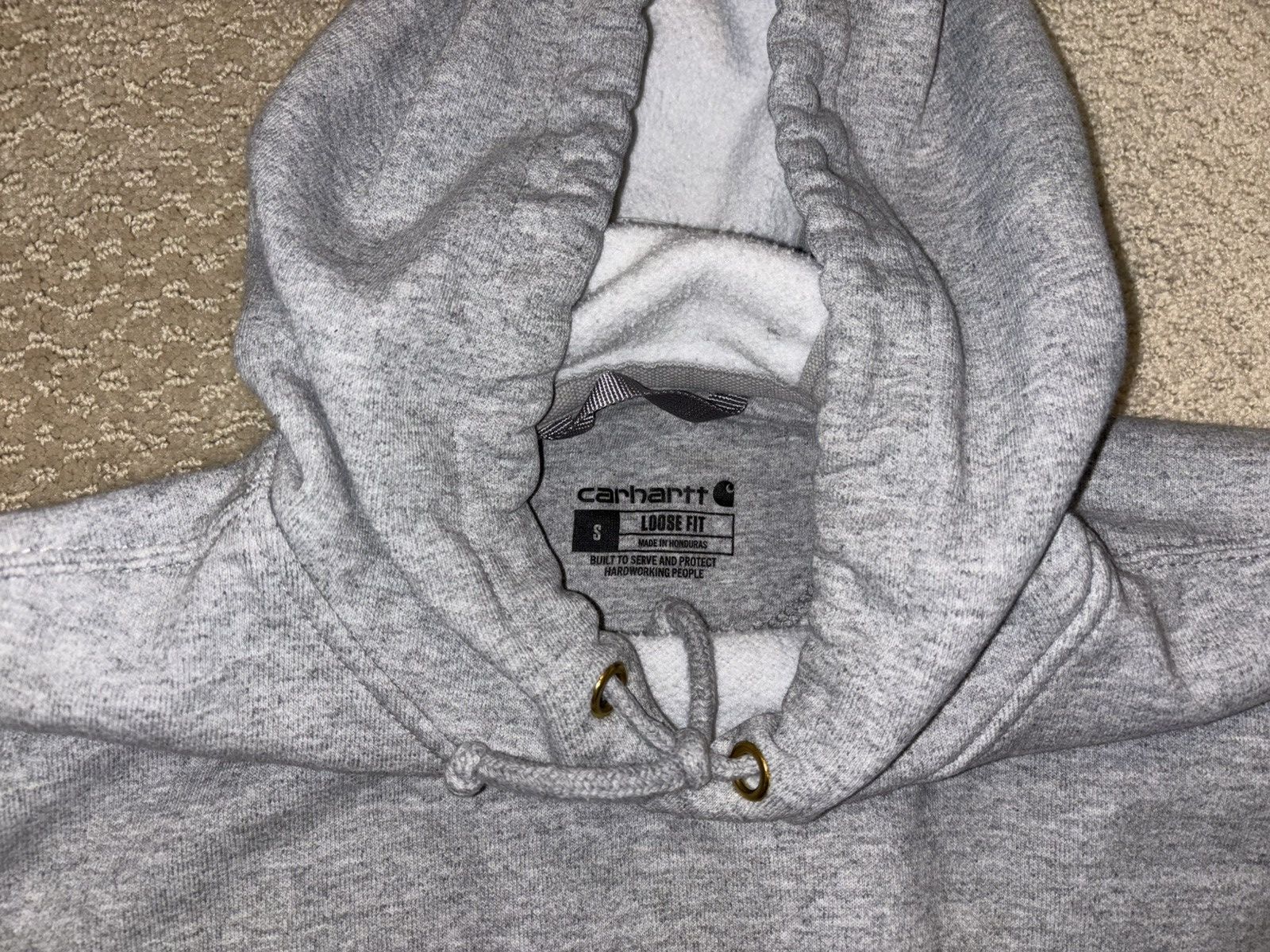 Carhartt Gray loose fit Carhartt hoodie Size US S / EU 44-46 / 1 - 3 Thumbnail