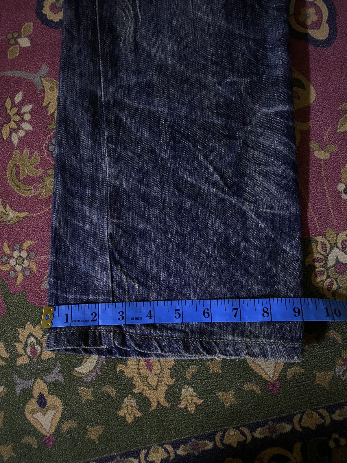 If Six Was Nine Vintage Japanese Brand ENERGY Distressed Denim Punk Style Size US 32 / EU 48 - 22 Thumbnail