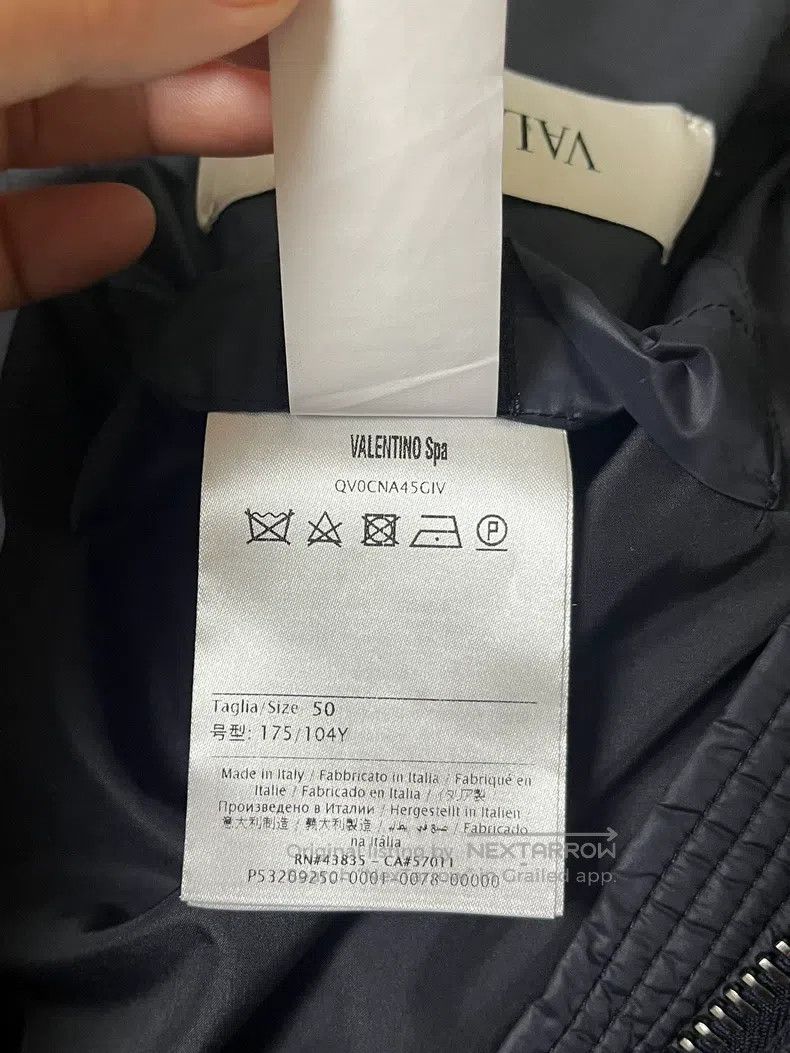 Valentino Valentino Hooded goose down jacket Size US XXL / EU 58 / 5 - 7 Thumbnail