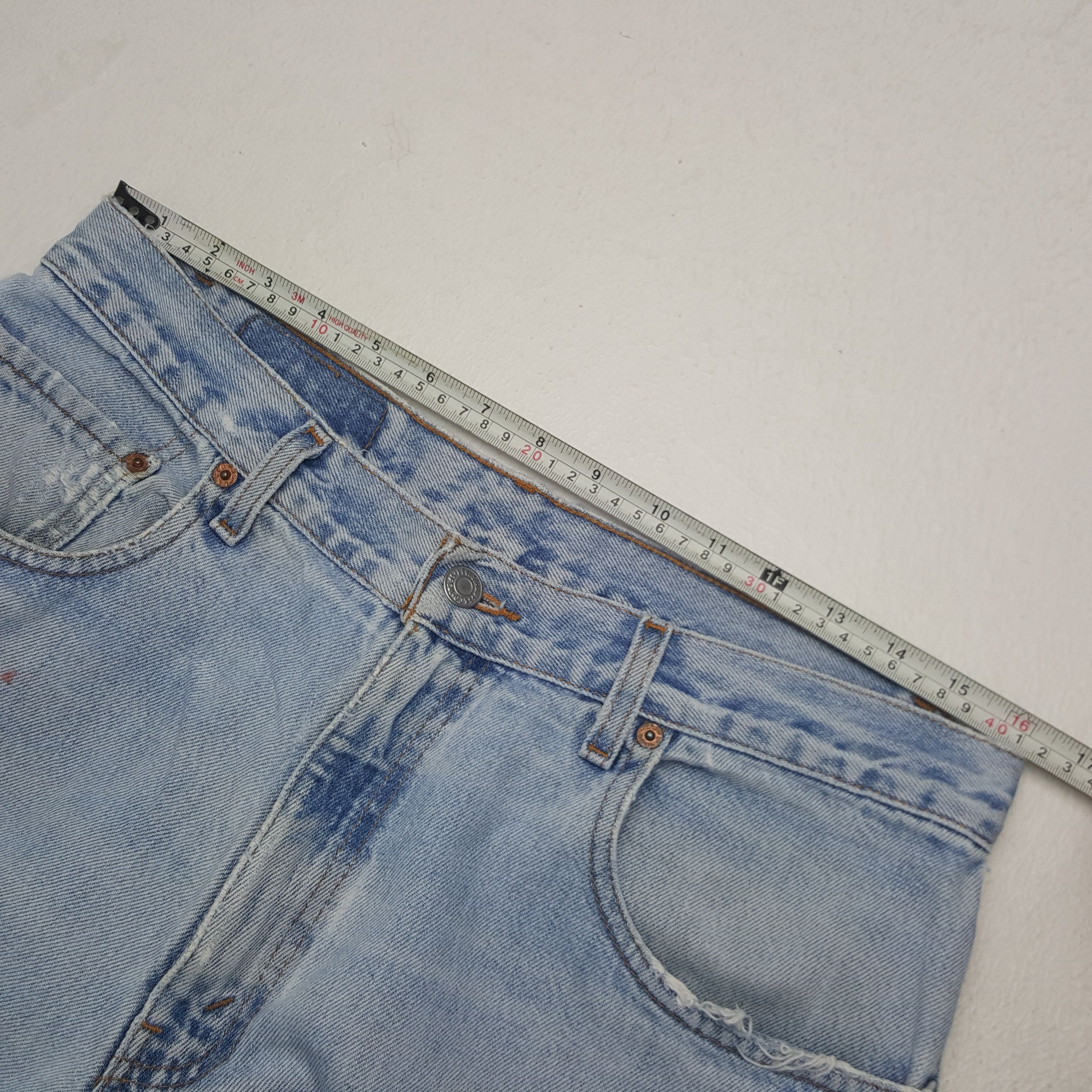 Levi's × Vintage Vintage Levi's 560 American Distressed Style Denim Jeans Size US 32 / EU 48 - 10 Thumbnail