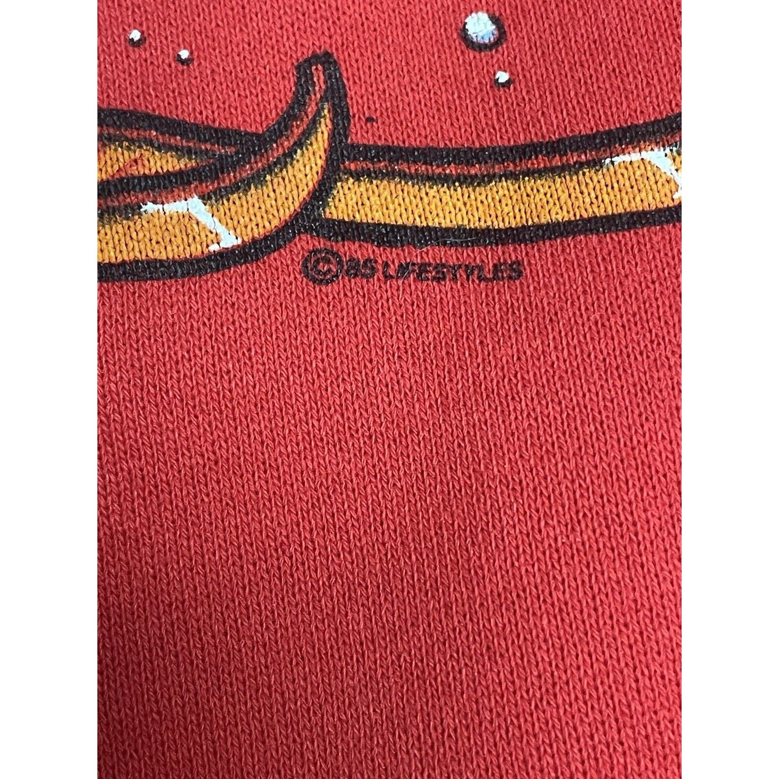 Vintage Vintage 80s USA Humor Duck Graphic Logo Ski Sweatshirt M Size US M / EU 48-50 / 2 - 4 Thumbnail