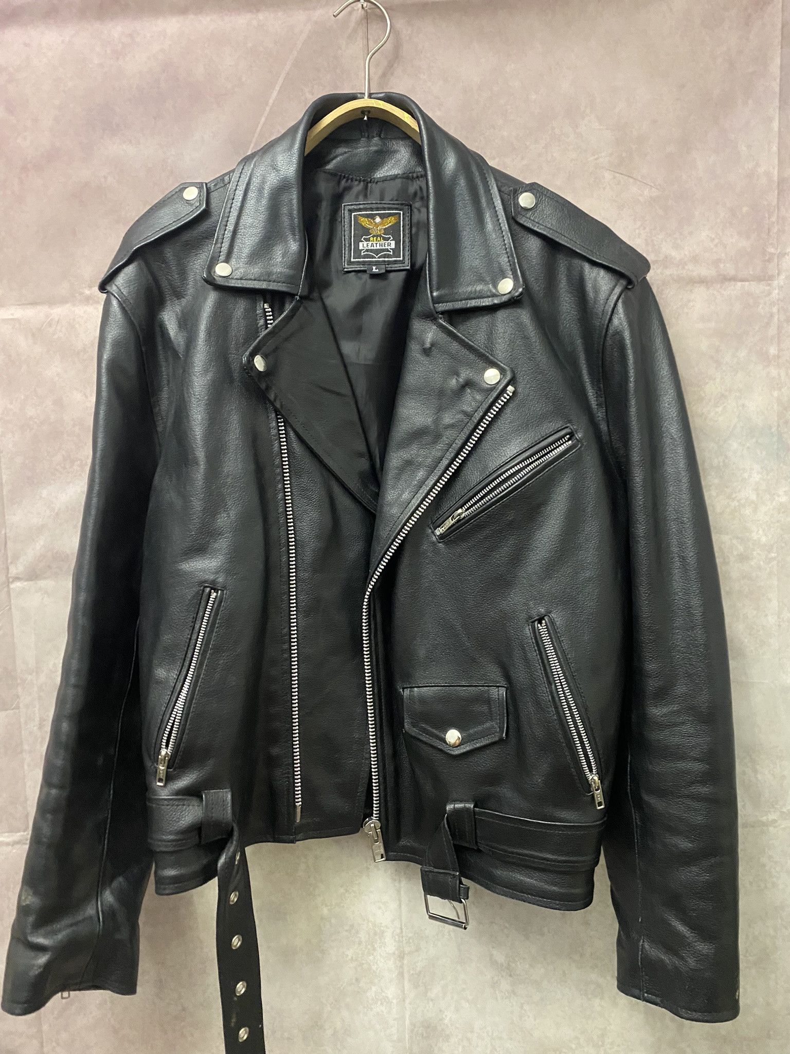 Vintage Leather Jacket Vintage Size US M / EU 48-50 / 2 - 1 Thumbnail