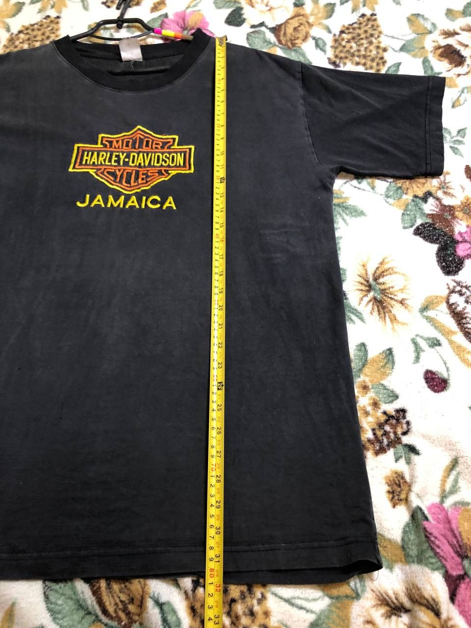 Harley Davidson Harley Davidson Motor Cycle Jamaica Embroidered logo tee Size US XXL / EU 58 / 5 - 5 Thumbnail