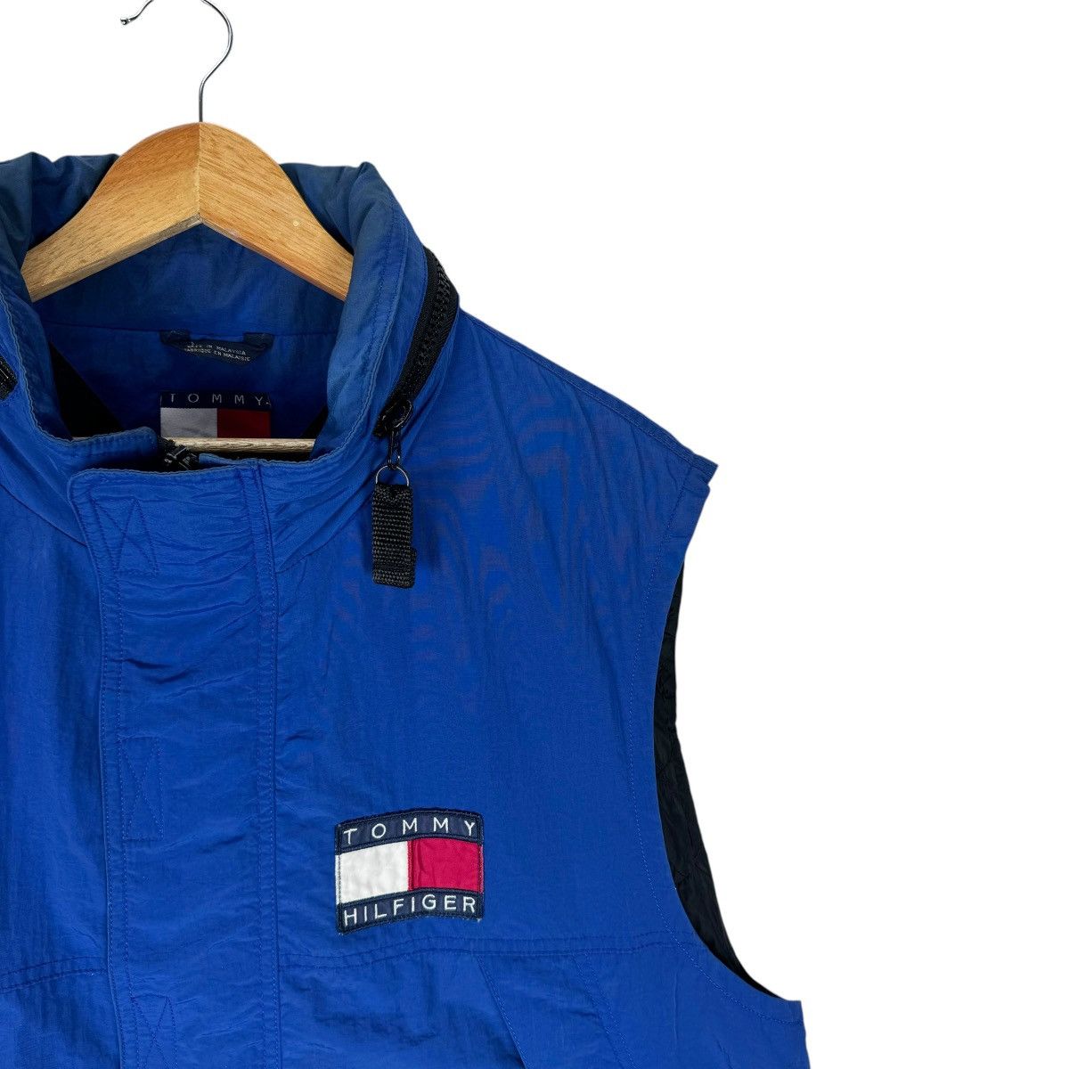 Tommy Hilfiger ⚡️TOMMY HILFIGER HOODIE SLEEVELESS VEST Size US L / EU 52-54 / 3 - 3 Thumbnail