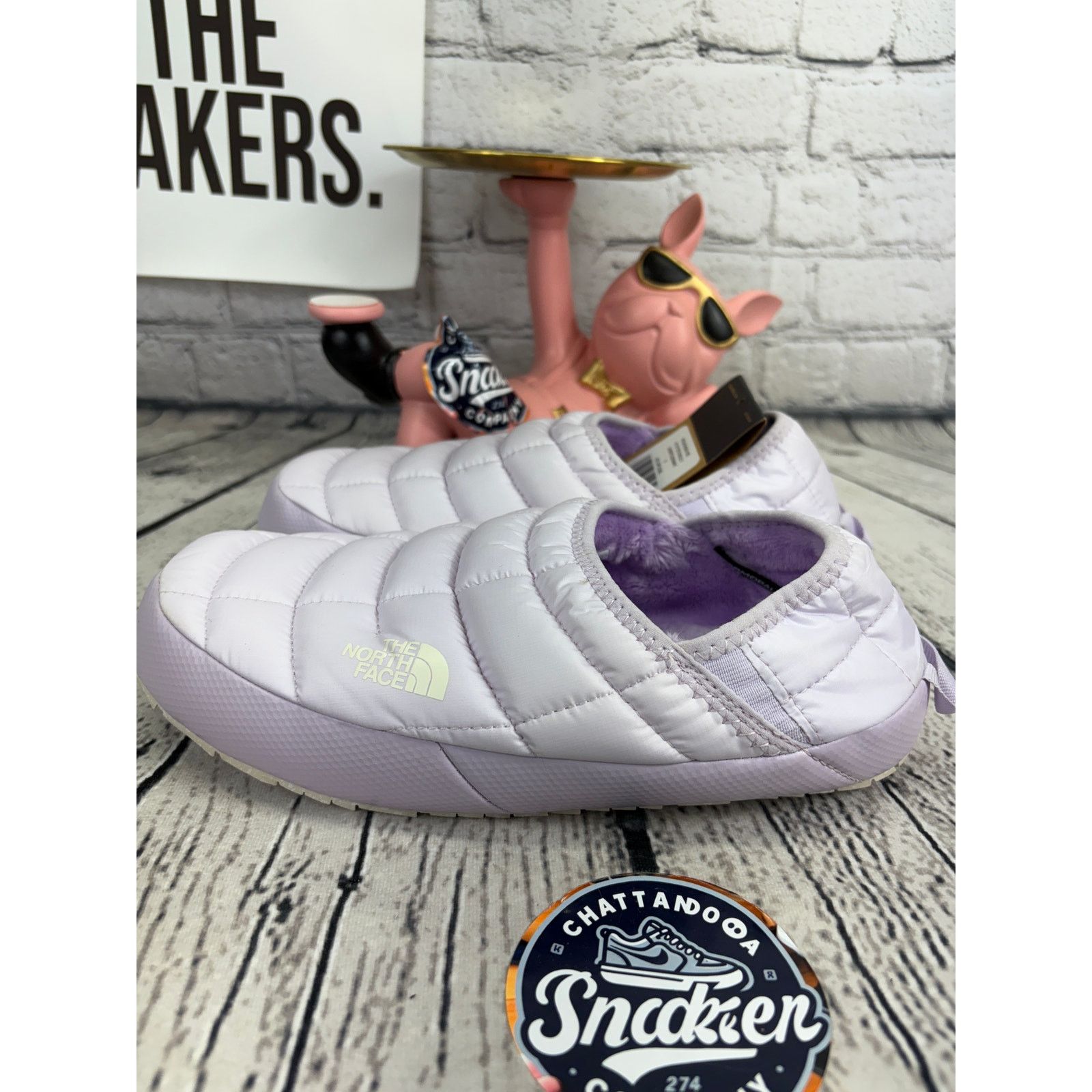 The North Face The North Face Nuptse Mule Womens 8 Lavender Purple Slippers Size US 8 / IT 38 - 3 Thumbnail