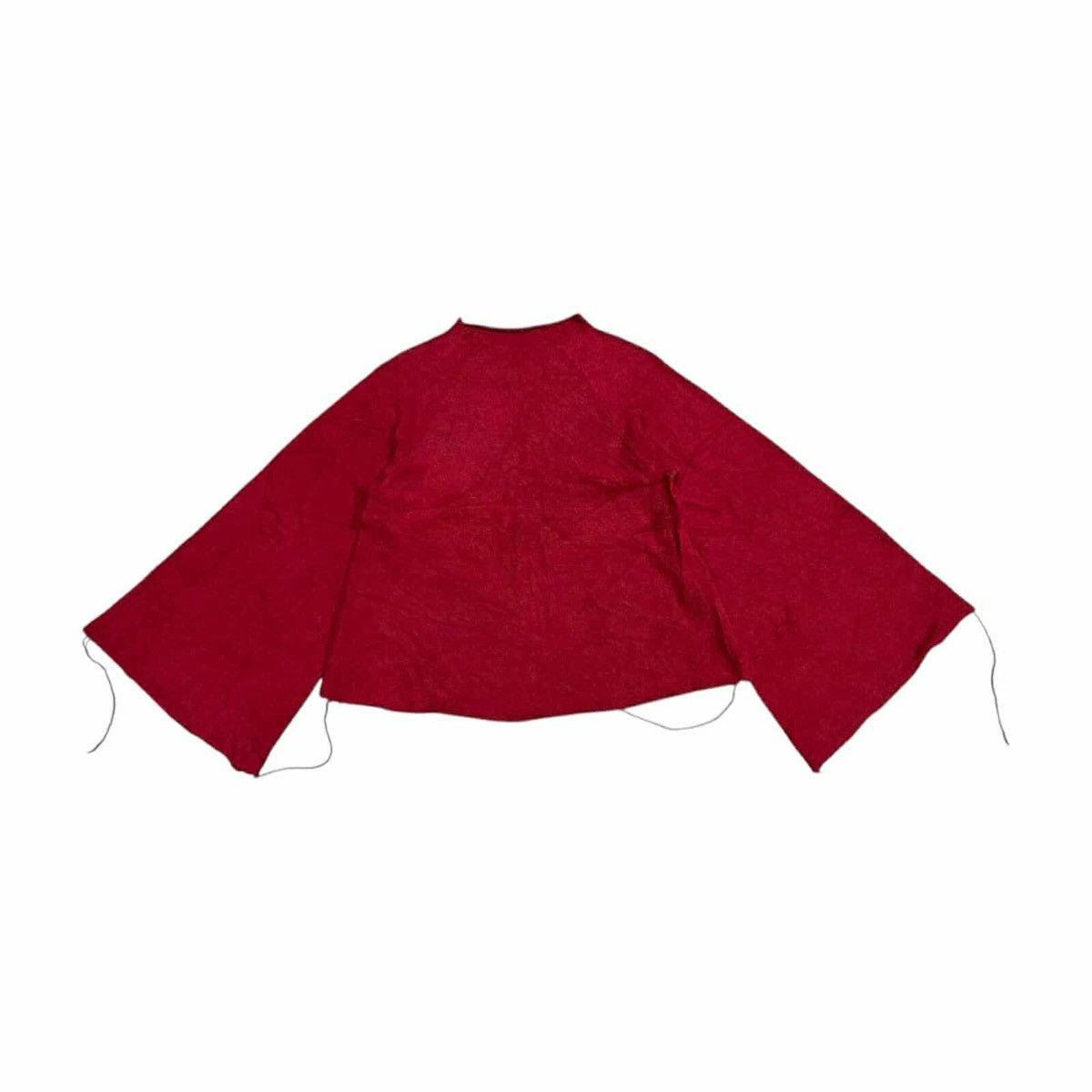 20471120 × Japanese Brand 🔥Rare Archived Sample Okiraku Deconstructed Sweater Flared Size US M / EU 48-50 / 2 - 5 Thumbnail