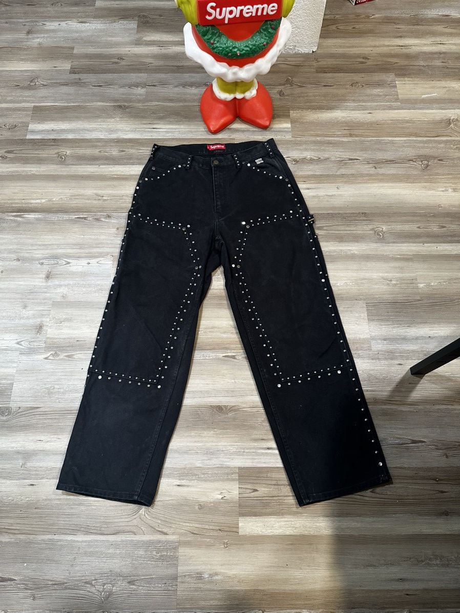 Supreme x B.B. Simon Studded Double Knee Painter Pant Supreme B.B.