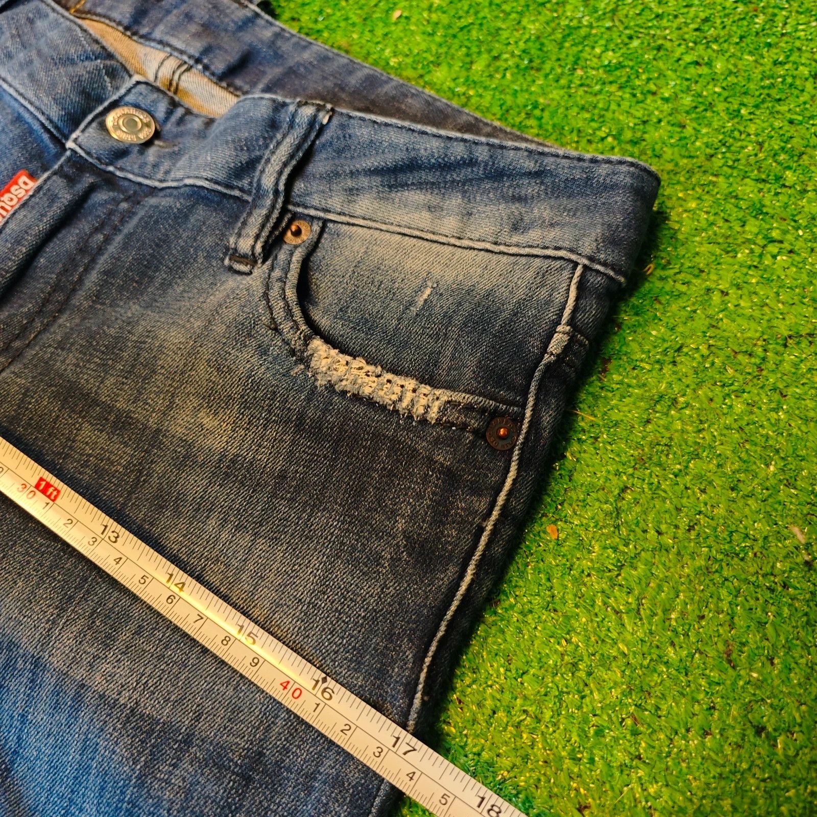 Dsquared2 Dsquared Jeans Womens 42 (30') blue ankle zip slim skinny Size 30" / US 8 / IT 44 - 12 Thumbnail