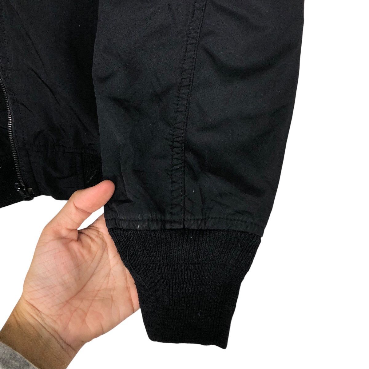 Alpha Industries 📌Vintage Fly Riot Bomber Jacket Biker Alpha Industries Size US L / EU 52-54 / 3 - 16 Thumbnail