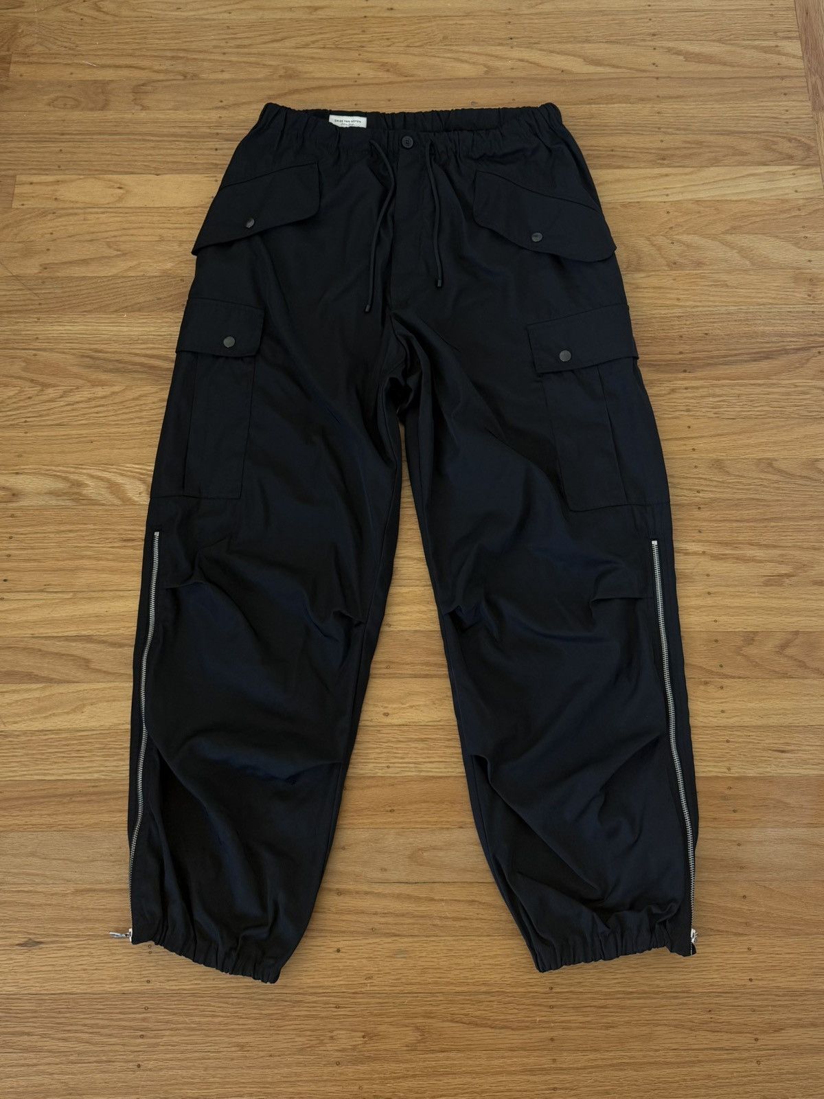 Dries Van Noten DRIES VAN NOTEN SS24 CARGO ZIP PANTS Size US 34 / EU 50 - 1 Thumbnail