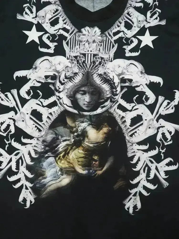 Givenchy Givenchy 12FW Tisci Holy Angle Tee Size US L / EU 52-54 / 3 - 2 Thumbnail