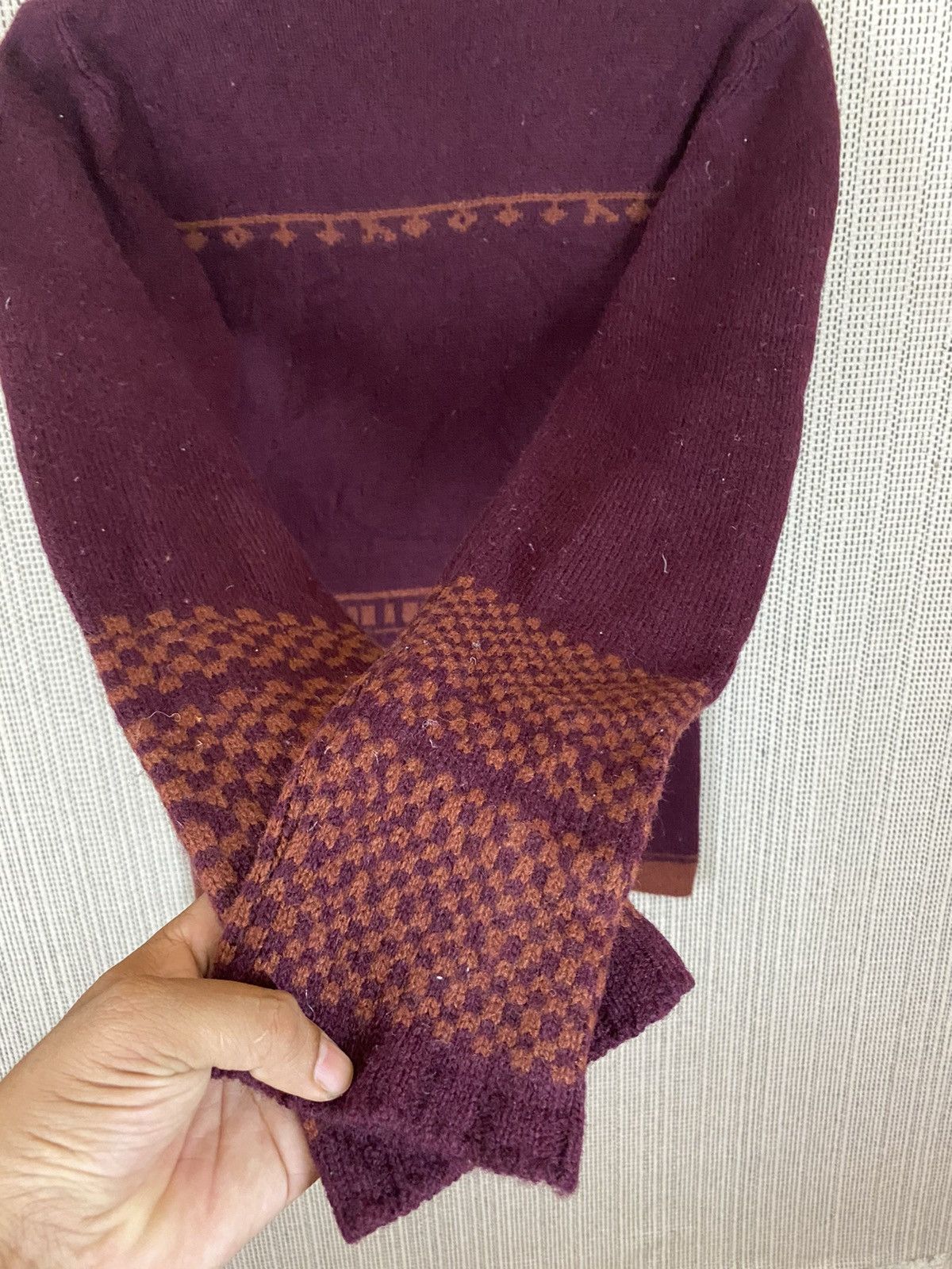 Dries Van Noten 🔥GRAILS🔥Vintage 90s Dries van noten knit wool sweater Size US M / EU 48-50 / 2 - 6 Thumbnail