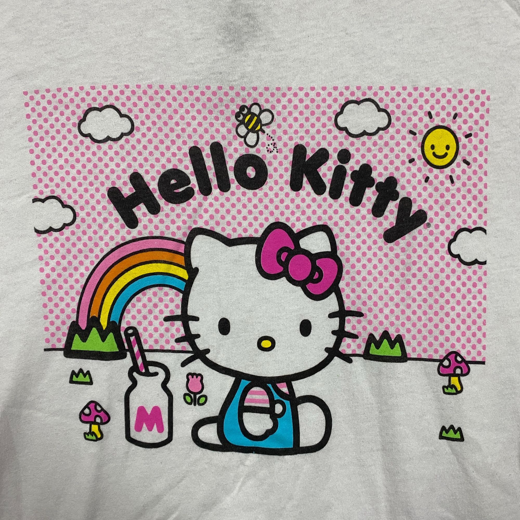 Other Sanrio Hello Kitty Milk Rainbow Field Kawaii T-Shirt Small Size S / US 4 / IT 40 - 2 Thumbnail