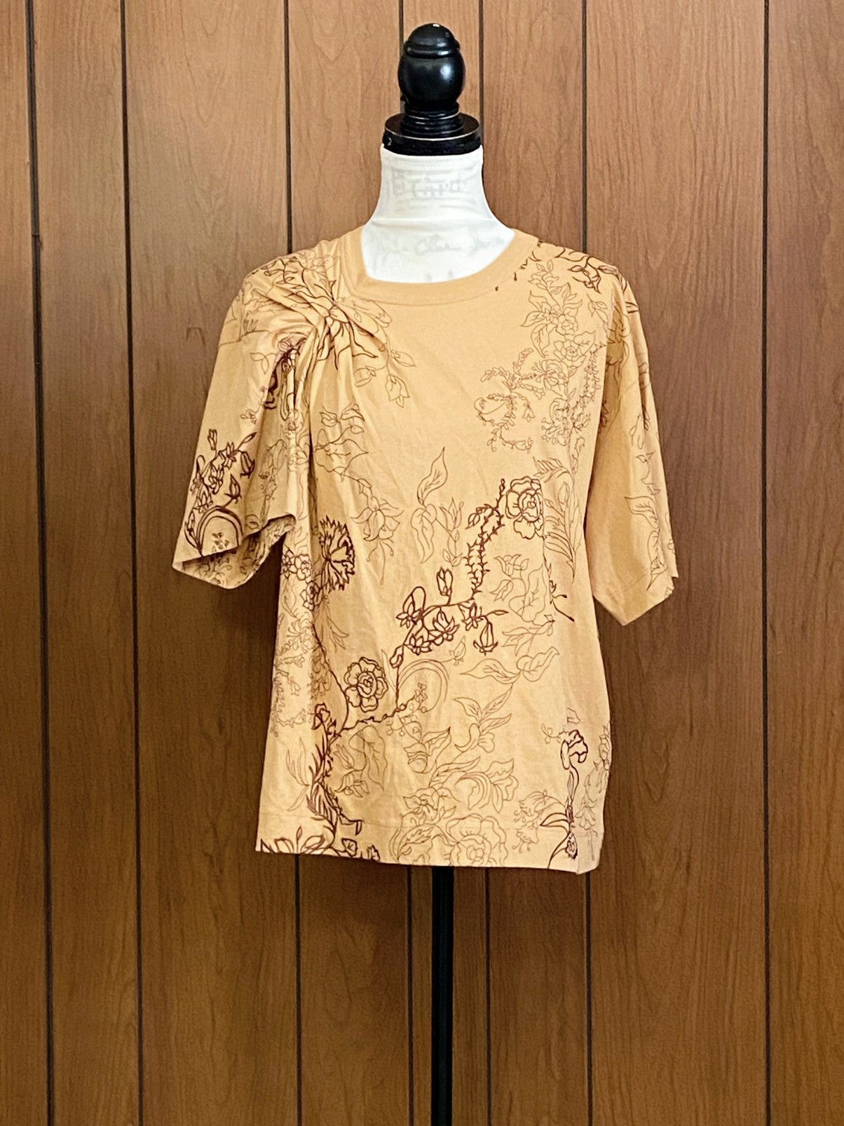 Dries Van Noten Dries Van Noten Floral Embroidered T-Shirt size S Size S / US 4 / IT 40 - 2 Thumbnail