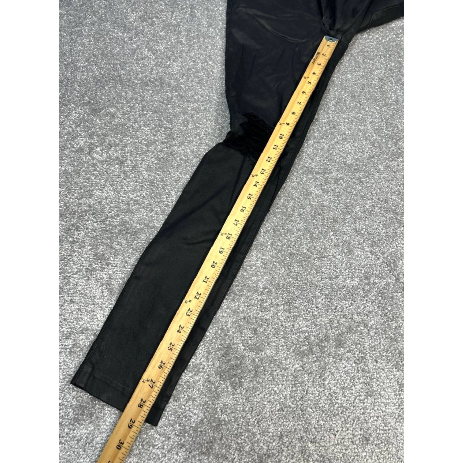 Vintage Joes The Charlie Jeans Womens 28 Black Cotton Stretch Mid Rise Skinny 27x29 New Size 28" / US 6 / IT 42 - 5 Thumbnail