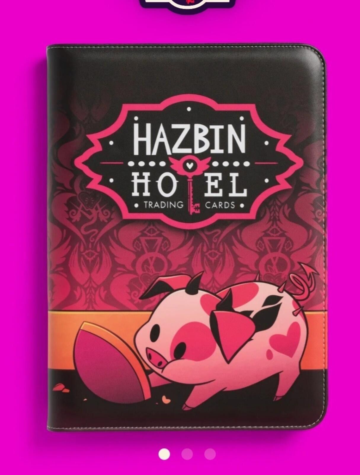 Other Hazbin Hotel Trading Card Fat Nuggets 9-Pocket Binder Size ONE SIZE - 4 Thumbnail