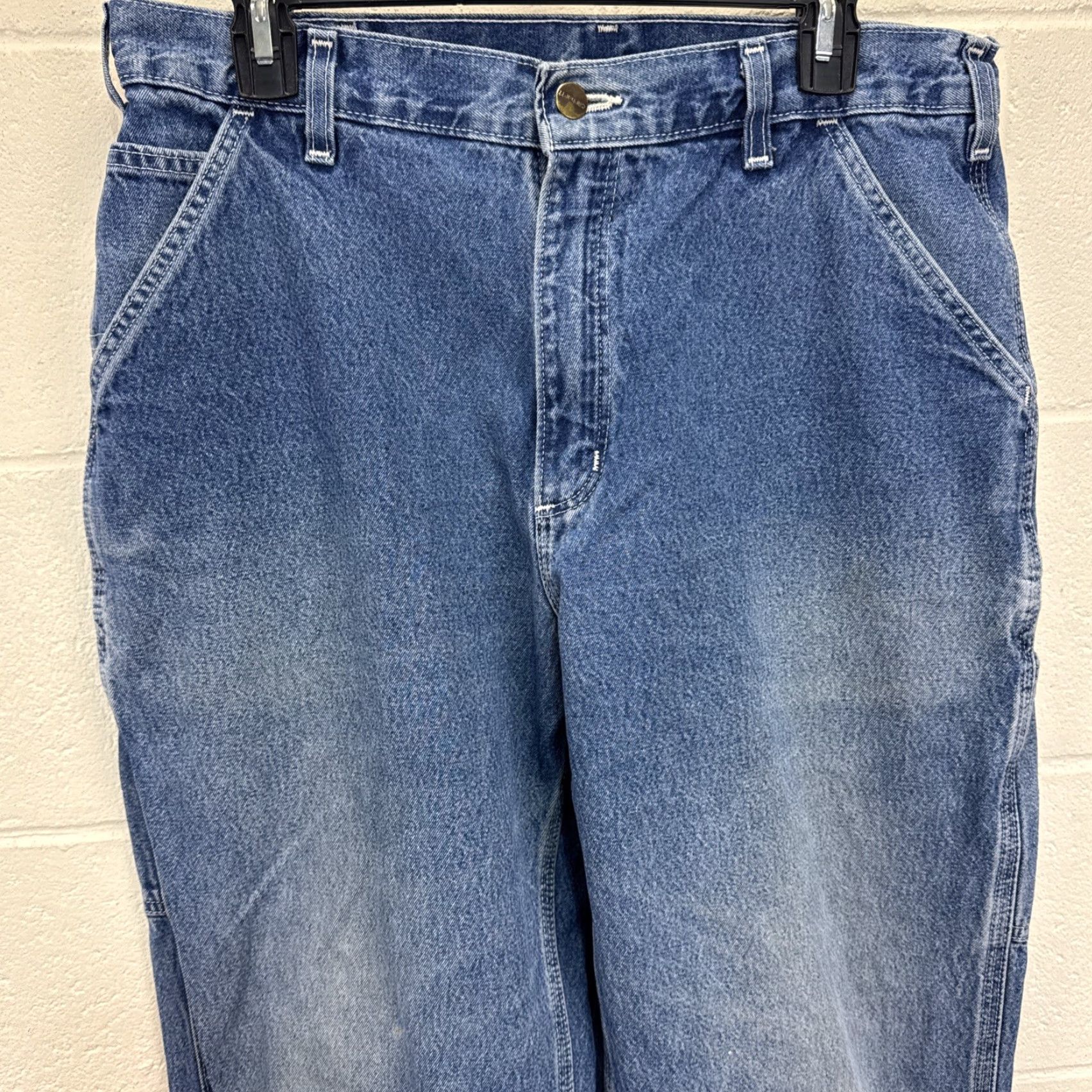 Carhartt Carhartt Jeans Men’s 34x30 B13 DP S Loose Original Fit Denim Blue Size US 34 / EU 50 - 4 Thumbnail