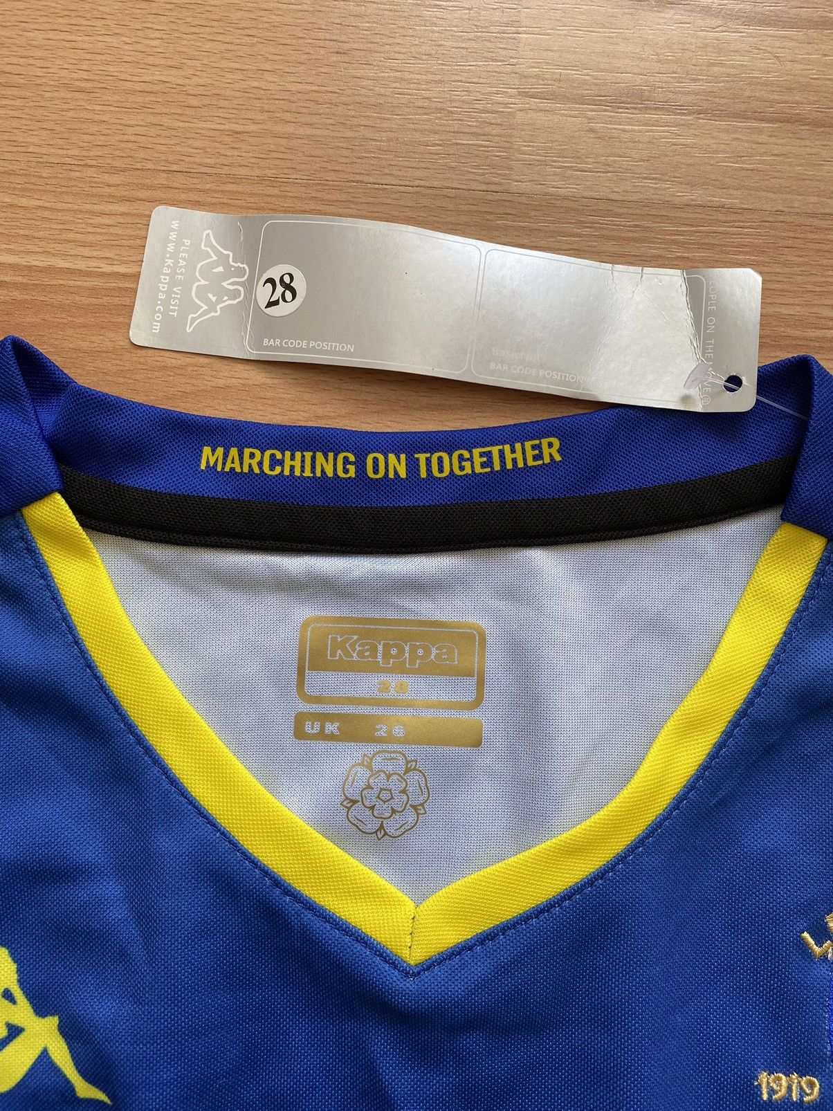 Kappa Leeds United Home GK Soccer Costume 2019/2020 Kappa Small Size US XXS / EU 40 - 4 Thumbnail