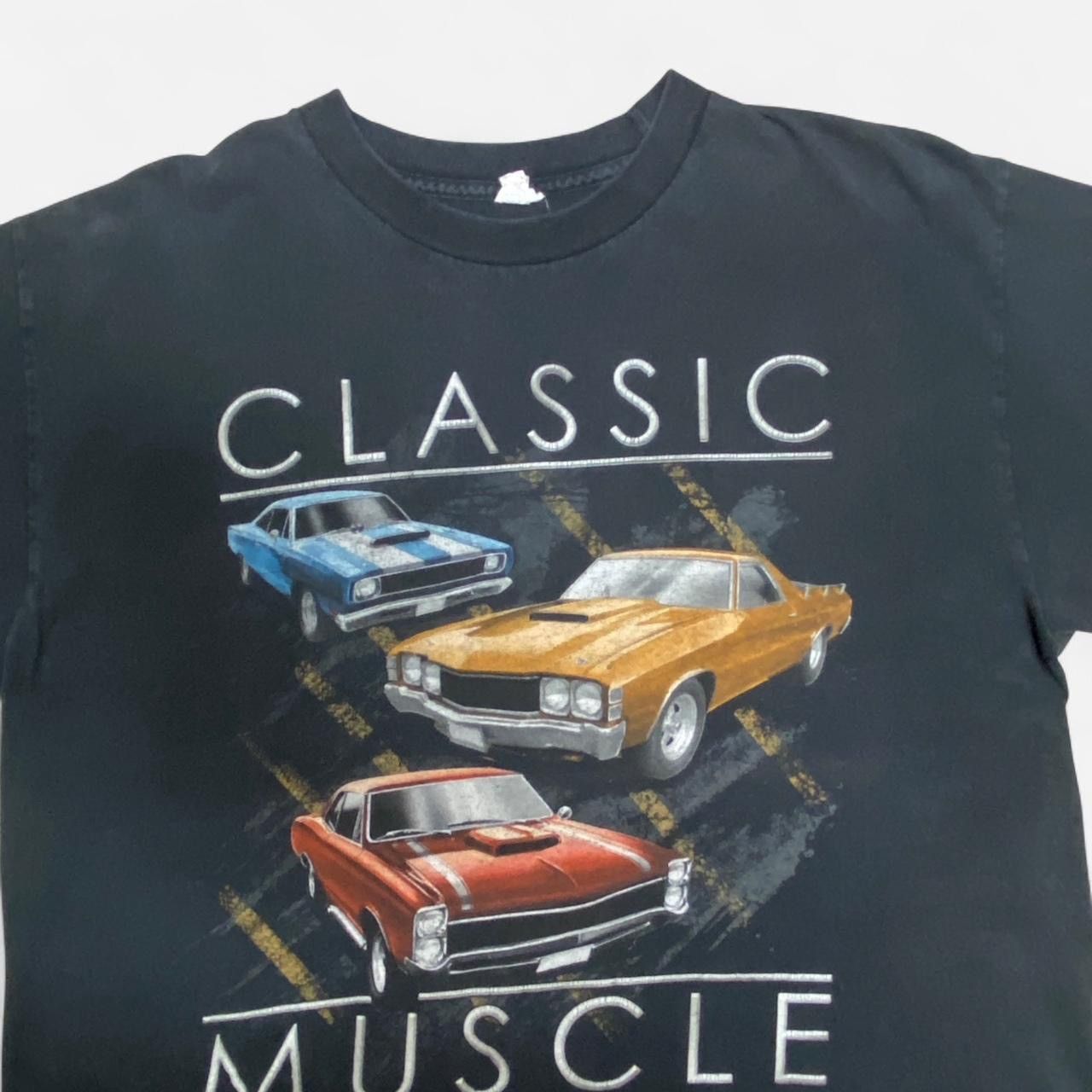 Other Vintage Classic Muscle car graphic black T-shirt Size US L / EU 52-54 / 3 - 2 Thumbnail