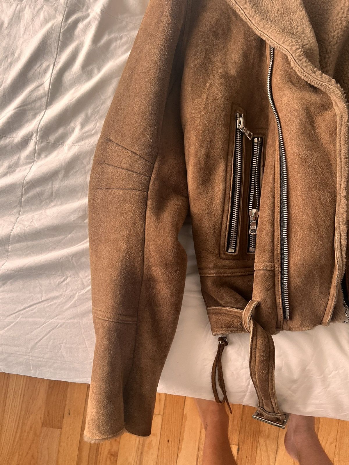 Amiri Amiri shearling biker jacket Size US L / EU 52-54 / 3 - 4 Thumbnail