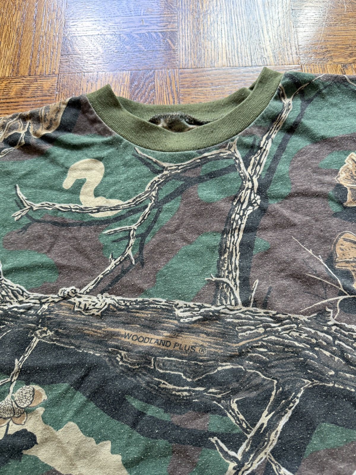 Vintage Vintage Camouflage Graphic Tee Size US XL / EU 56 / 4 - 4 Thumbnail