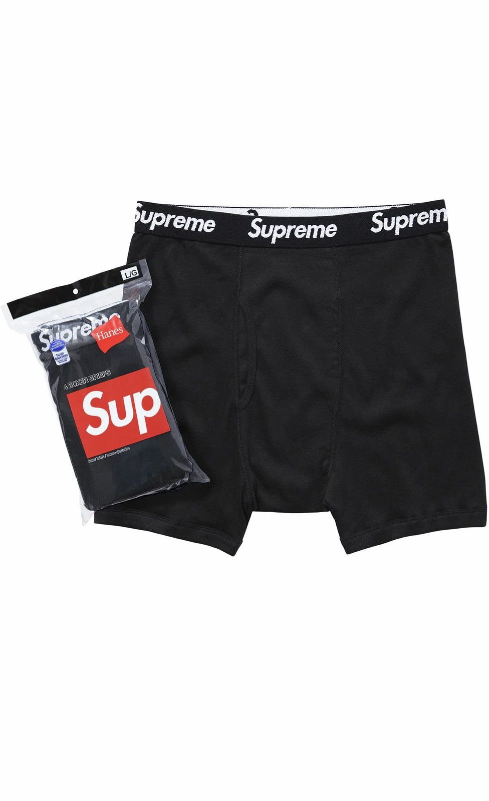 Supreme 4-Pack Supreme Hanes Boxers - S | Grailed