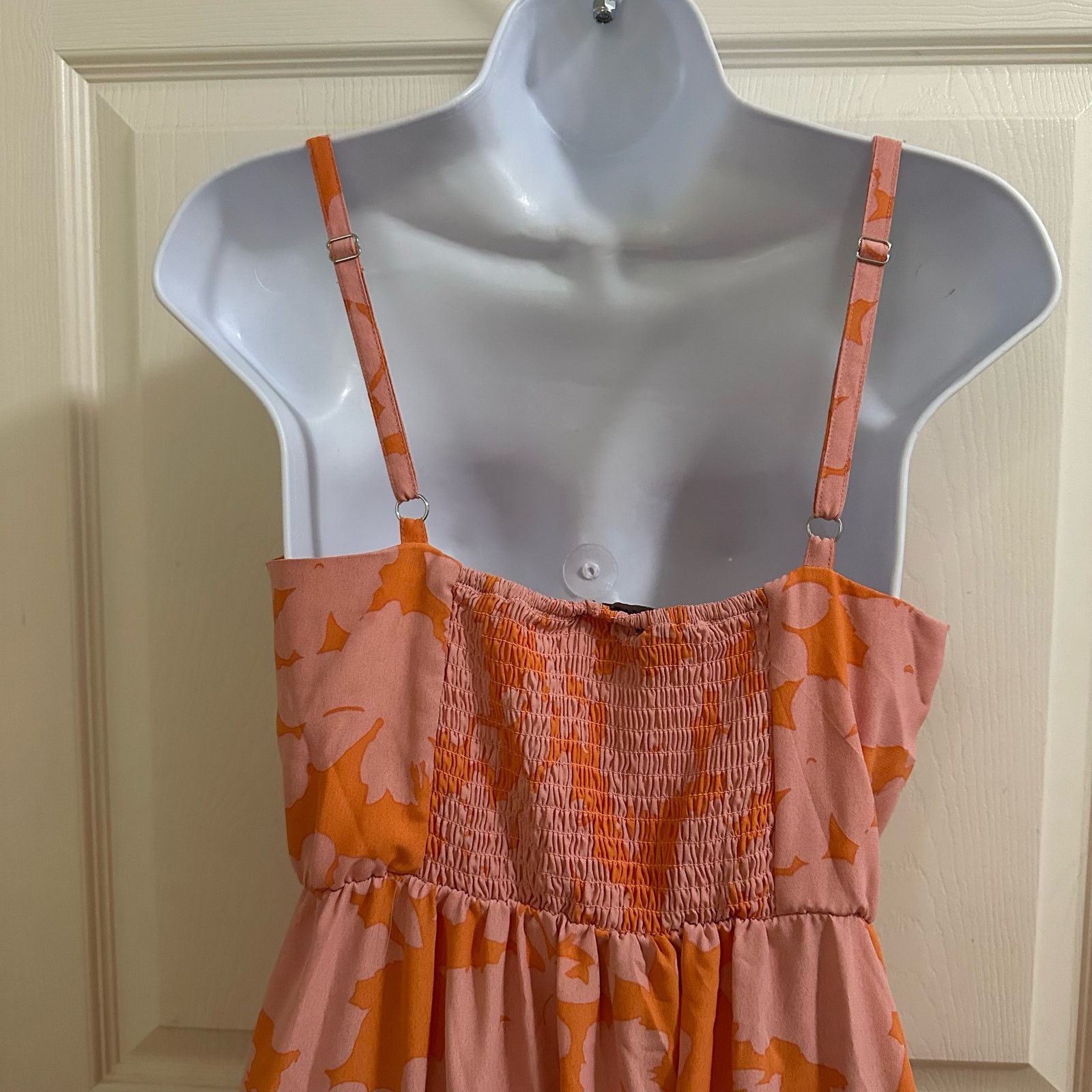 Other SOCIAL STANDARD by Sanctuary Pink Orange Back Smock Dress S Size S / US 4 / IT 40 - 6 Thumbnail