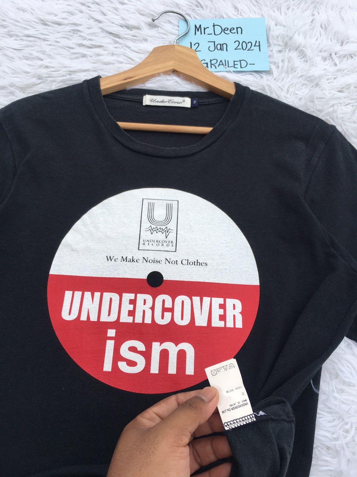 Undercover Rare UNDERCOVER Spellout Tshirt by Jun Takahashi Size US S / EU 44-46 / 1 - 11 Thumbnail