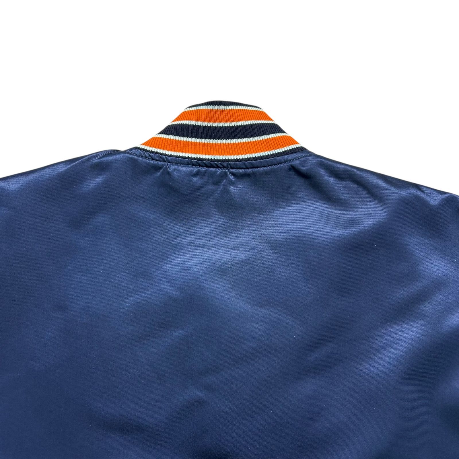 MLB VTG 90s MLB DETROIT TIGERS STARTER SATIN BOMBER JACKET M Size US M / EU 48-50 / 2 - 3 Thumbnail