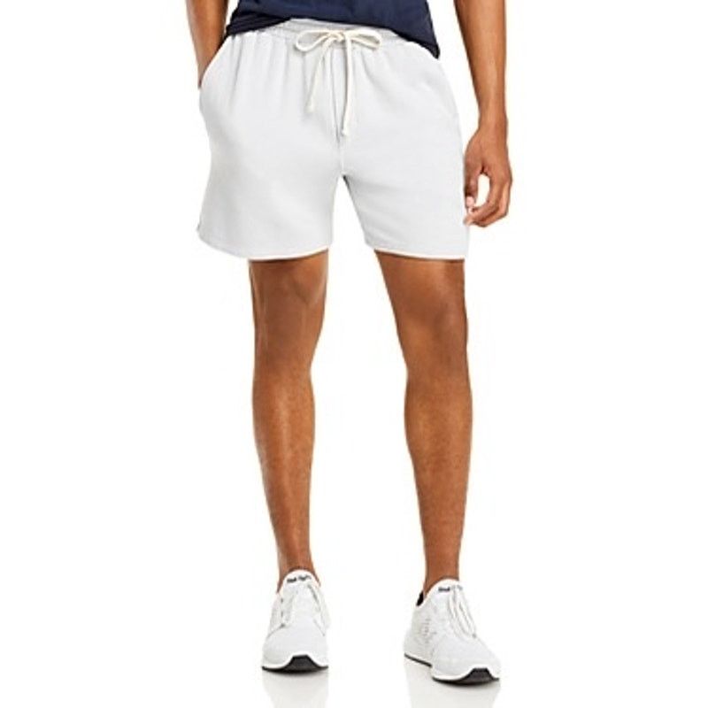 MONROW New Monrow Men’s Supersoft Gym Shorts Light Blue Large $120 Size US 36 / EU 52 - 1 Thumbnail