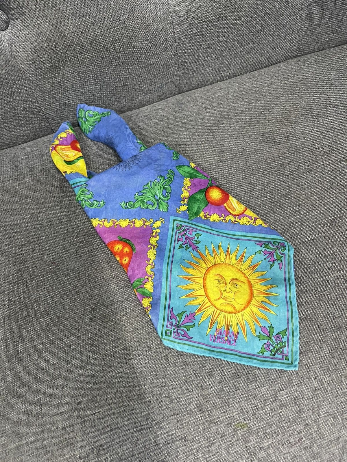 Versace Gianni Versace Sun Pocket Square/Bandana Size ONE SIZE - 1 Thumbnail