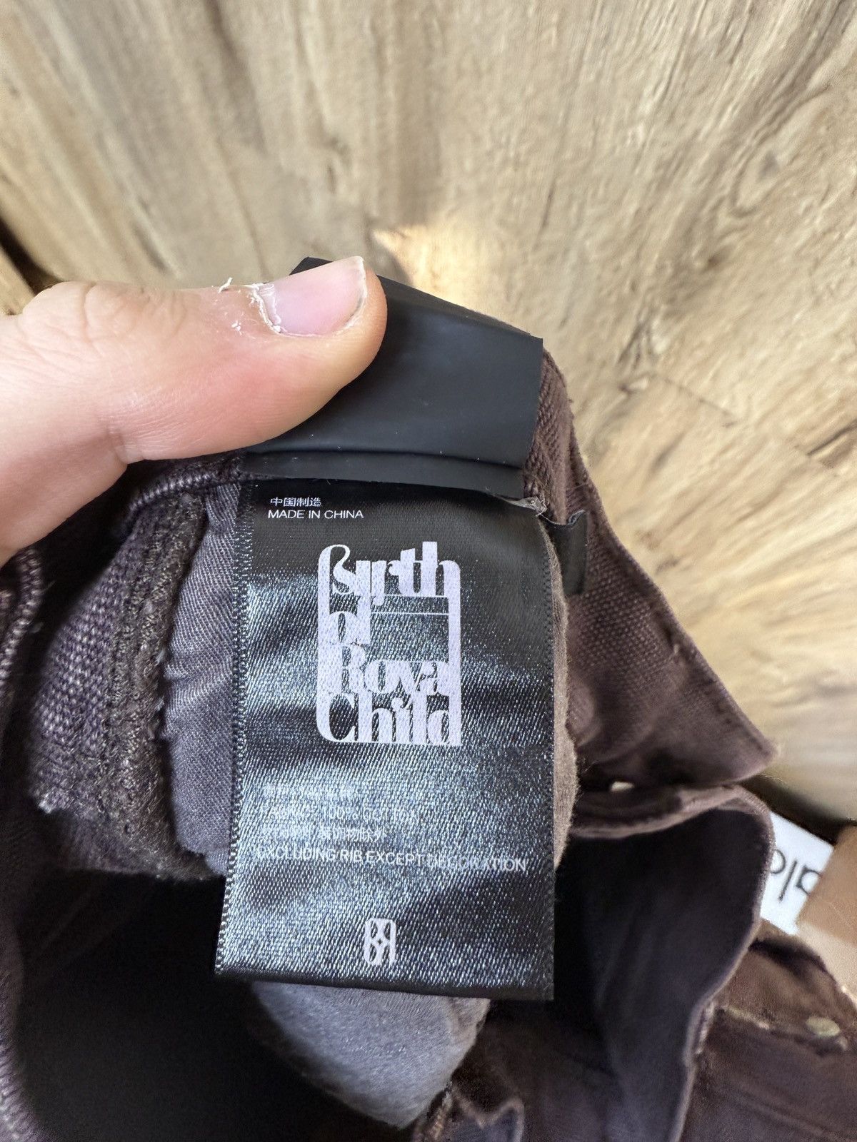 Birth of Royal Child Birth Royal Child Brown Denim Jeans Size US 30 / EU 46 - 9 Thumbnail
