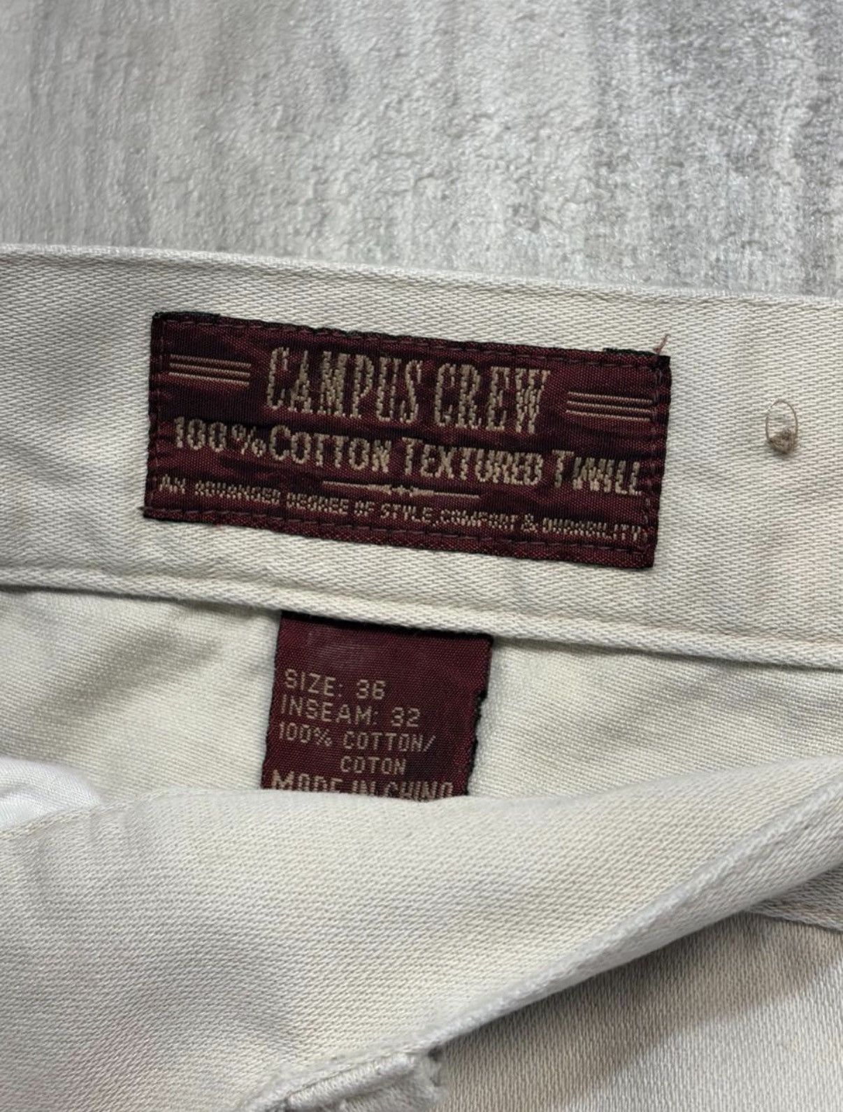Vintage Cream vintage straight leg jeans Size 36" Size US 36 / EU 52 - 3 Thumbnail